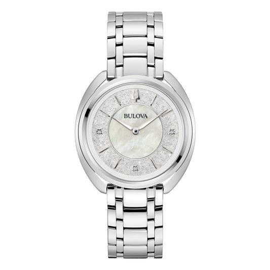 Bulova Ladies Silver-Tone Classic Watch