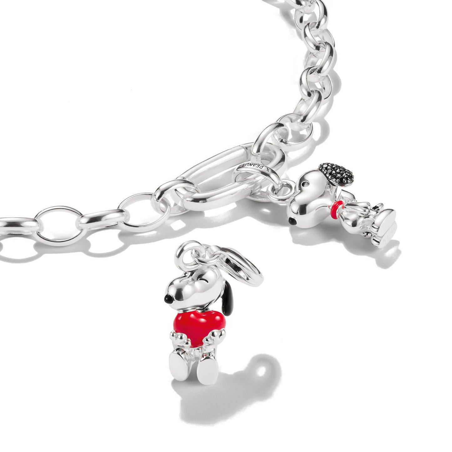 Charm Pendant Snoopy & Heart Peanuts