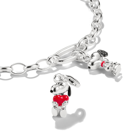 Charm Pendant Snoopy & Heart Peanuts