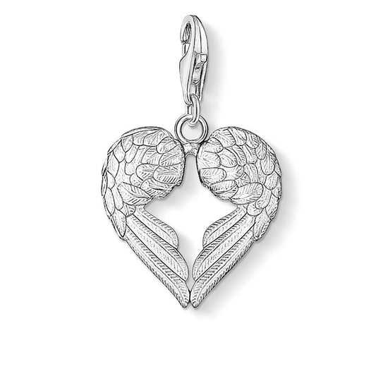 Pendant Winged Heart Large