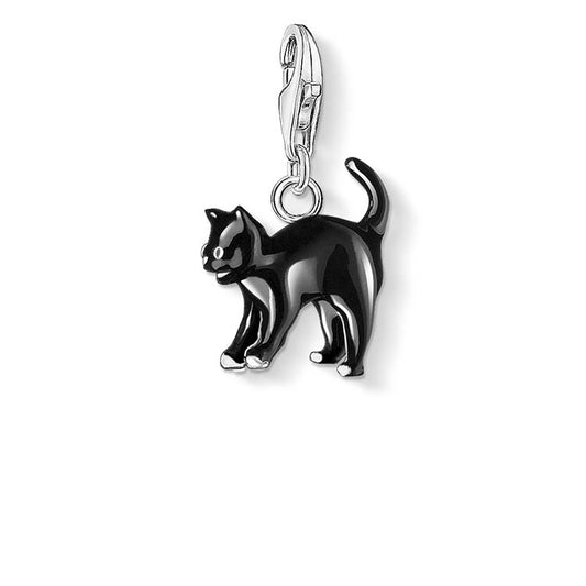 Charm Pendant - "Black Cat"