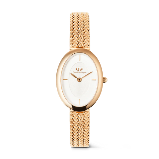 Juliette Braided Mesh Rose Watch