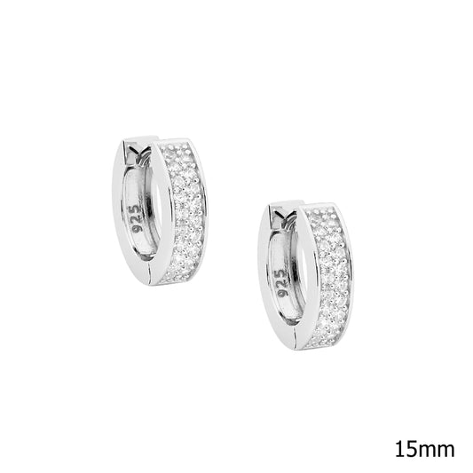 Chunky CZ Huggies