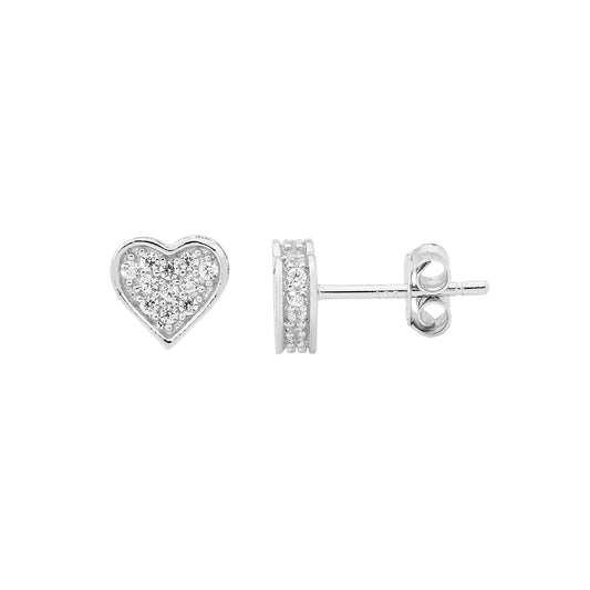 Heart Studs