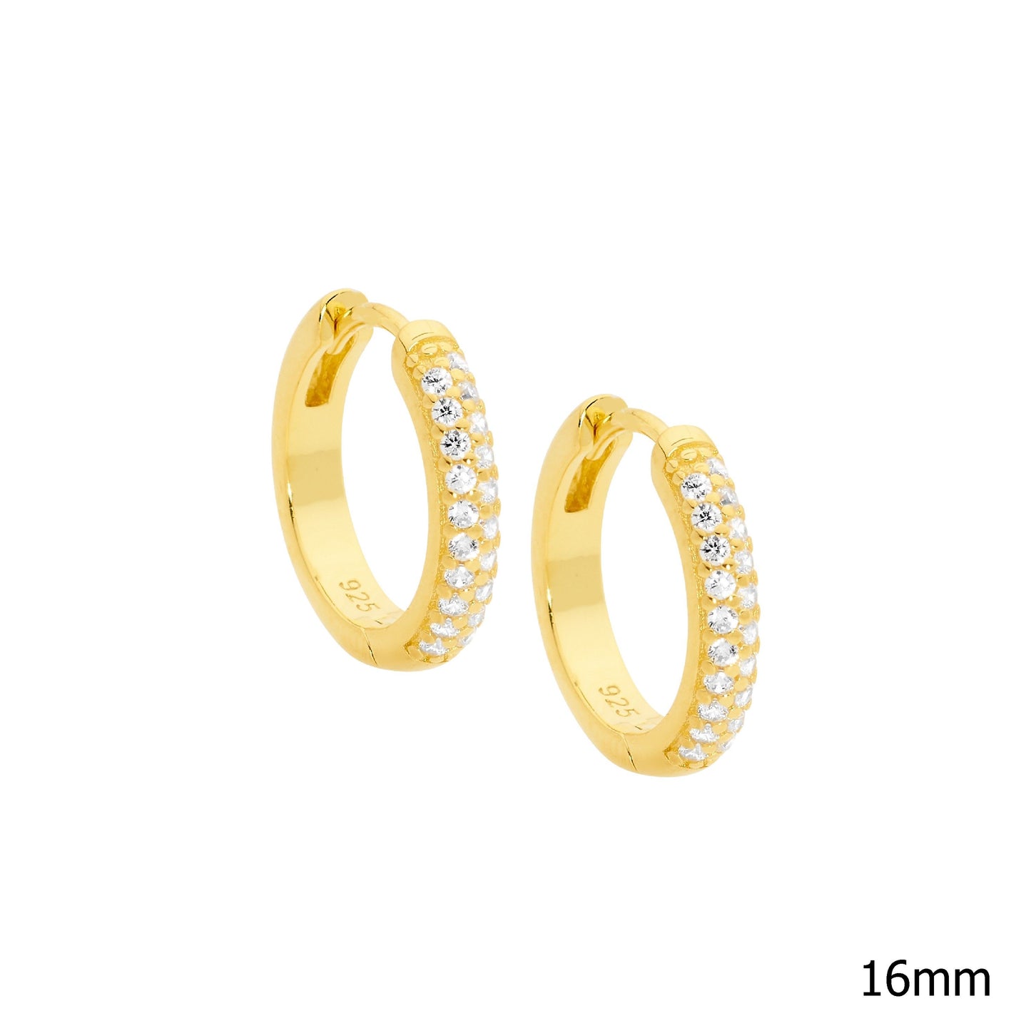 Yellow Pave set Huggies