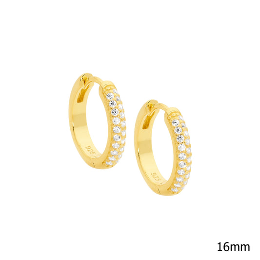 Yellow Pave set Huggies