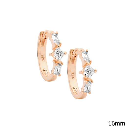 Rose Baguette & Princess Hoops