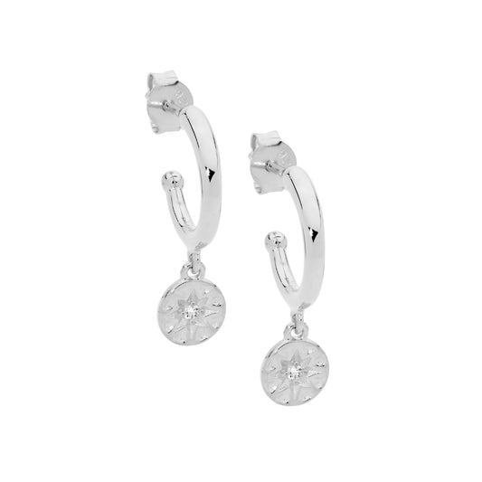 Star Disk Earrings