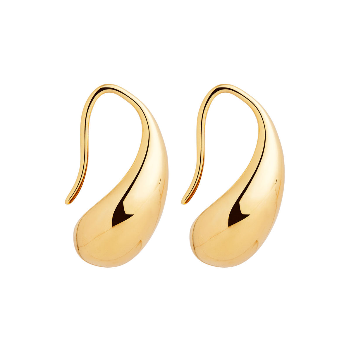 Eau Earrings - Gold Plated