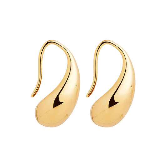 Eau Earrings - Gold Plated