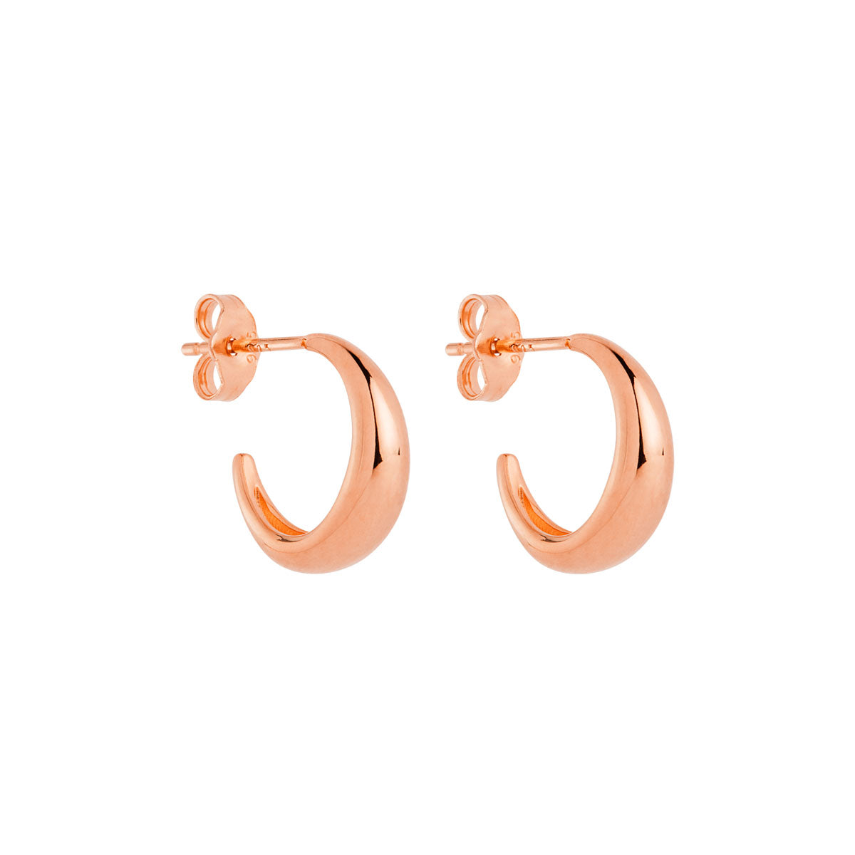 La Muse Stud Earrings - Rose Plated