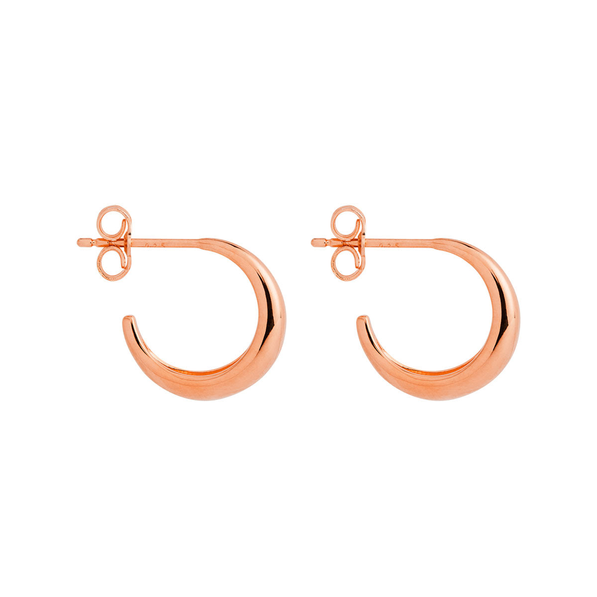 La Muse Stud Earrings - Rose Plated