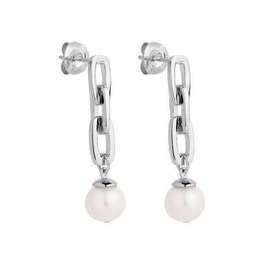 Silver Clair de Lune Earrings