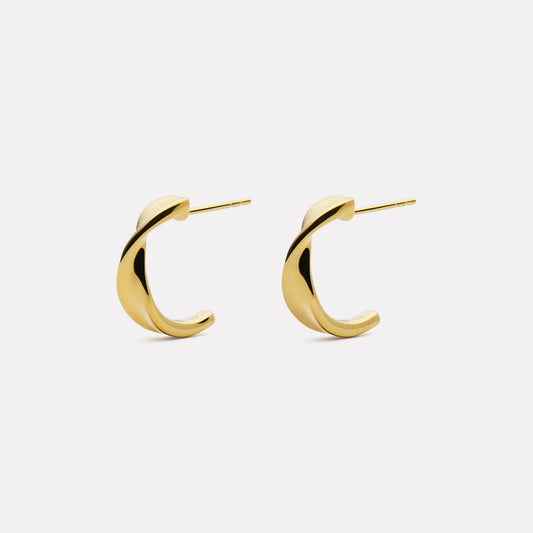 Suncrest Stud Earrings - Gold Plated