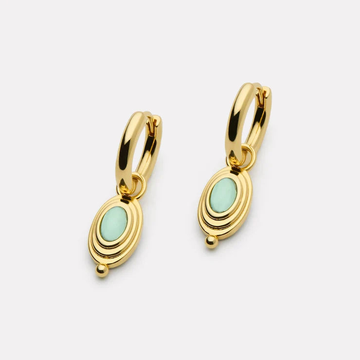 Horizon Blue Topaz Earrings