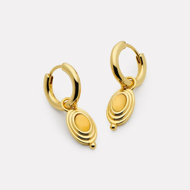 Horizon Citrine Earrings