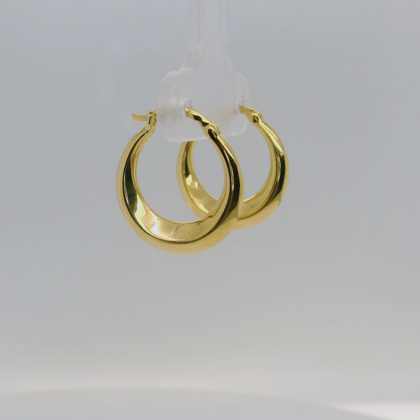 Vermeil Gradual Hoop Earrings