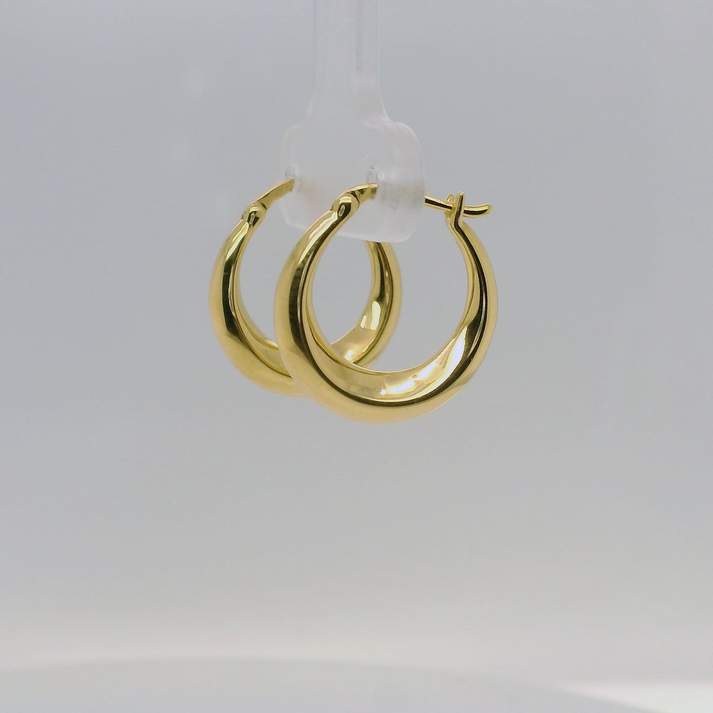 Vermeil Gradual Hoop Earrings