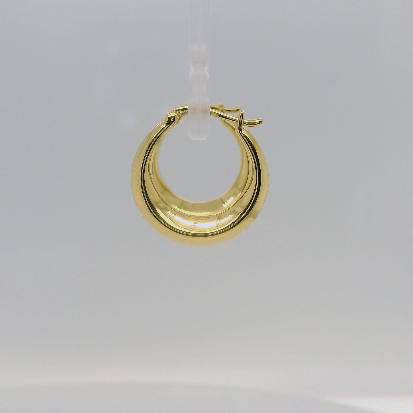 Vermeil Gradual Hoop Earrings