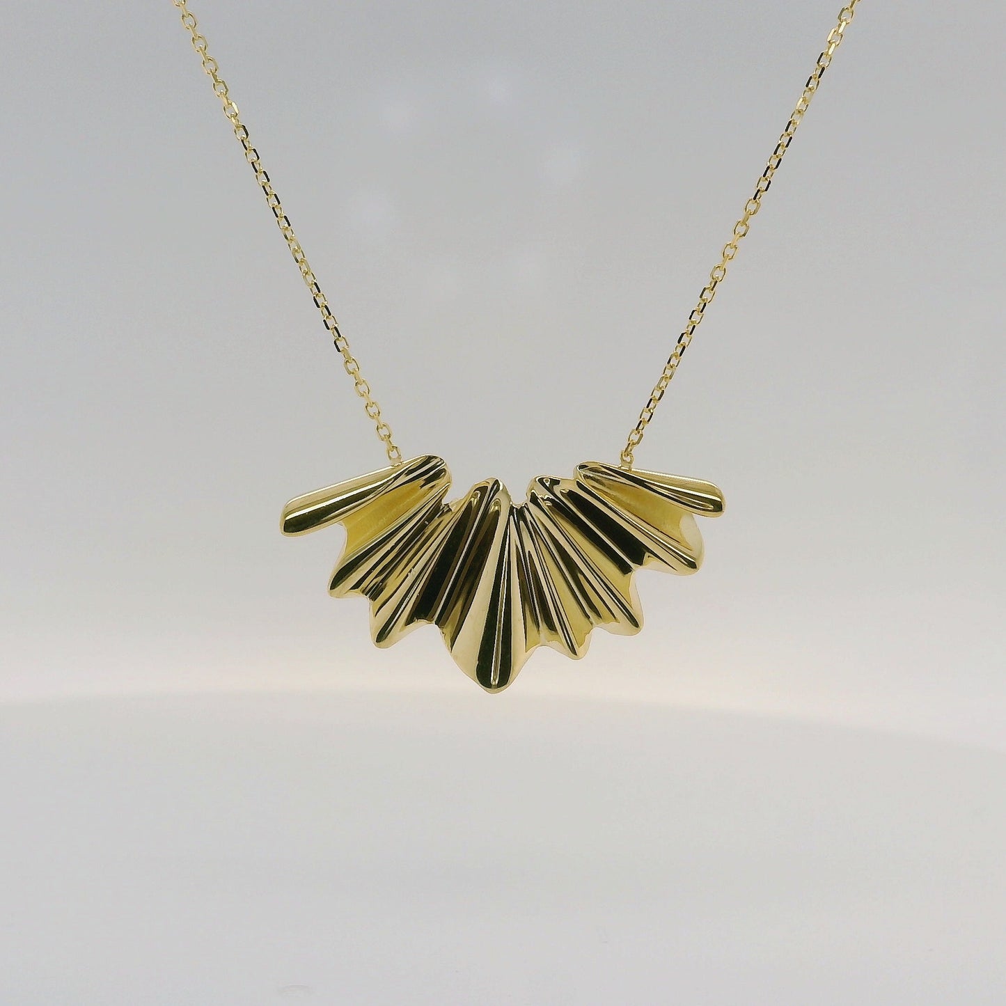 Open Fan Necklace