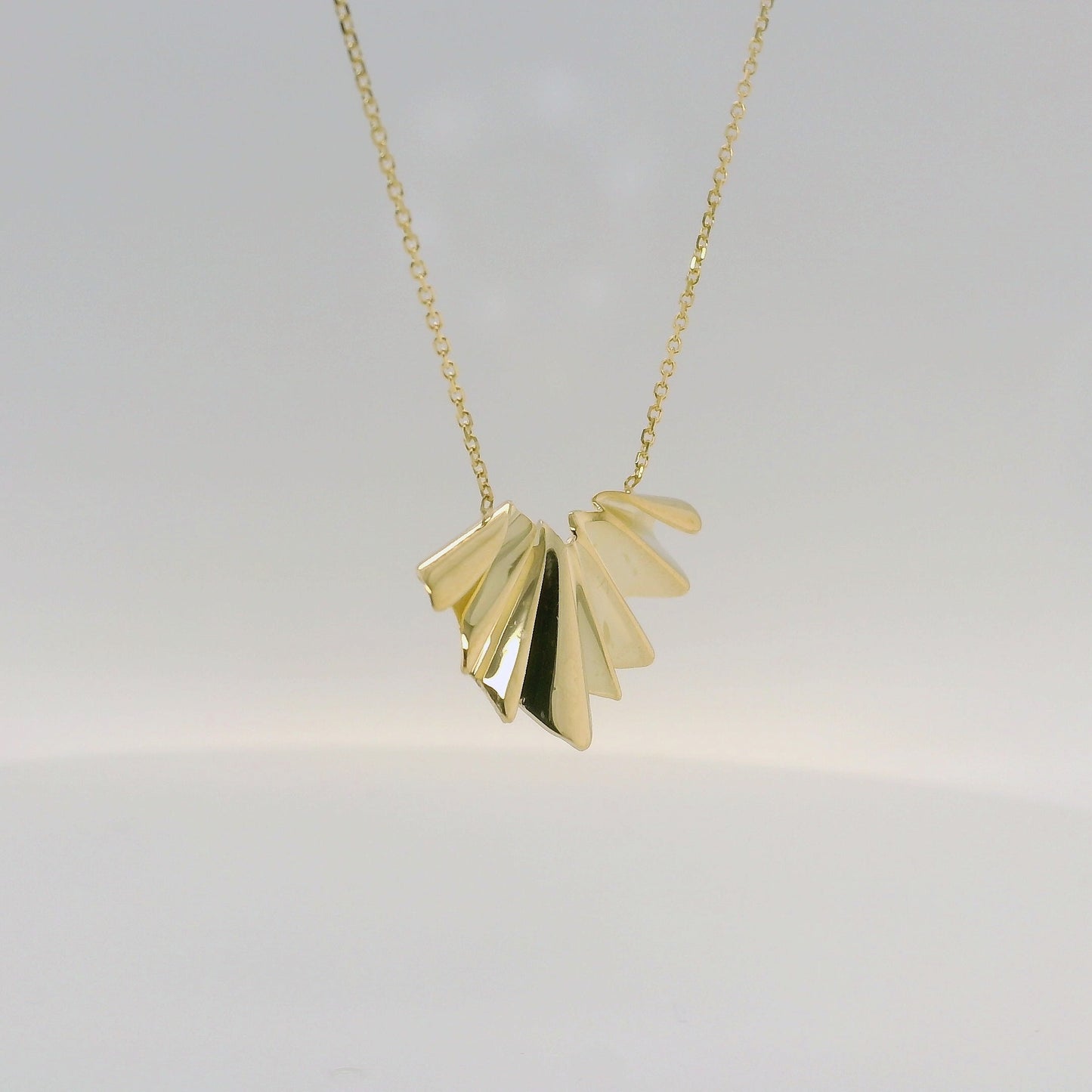 Open Fan Necklace