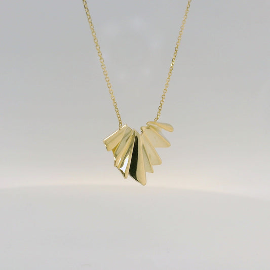 Open Fan Necklace