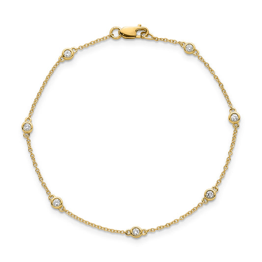 Scattered Lab Diamond Bracelet