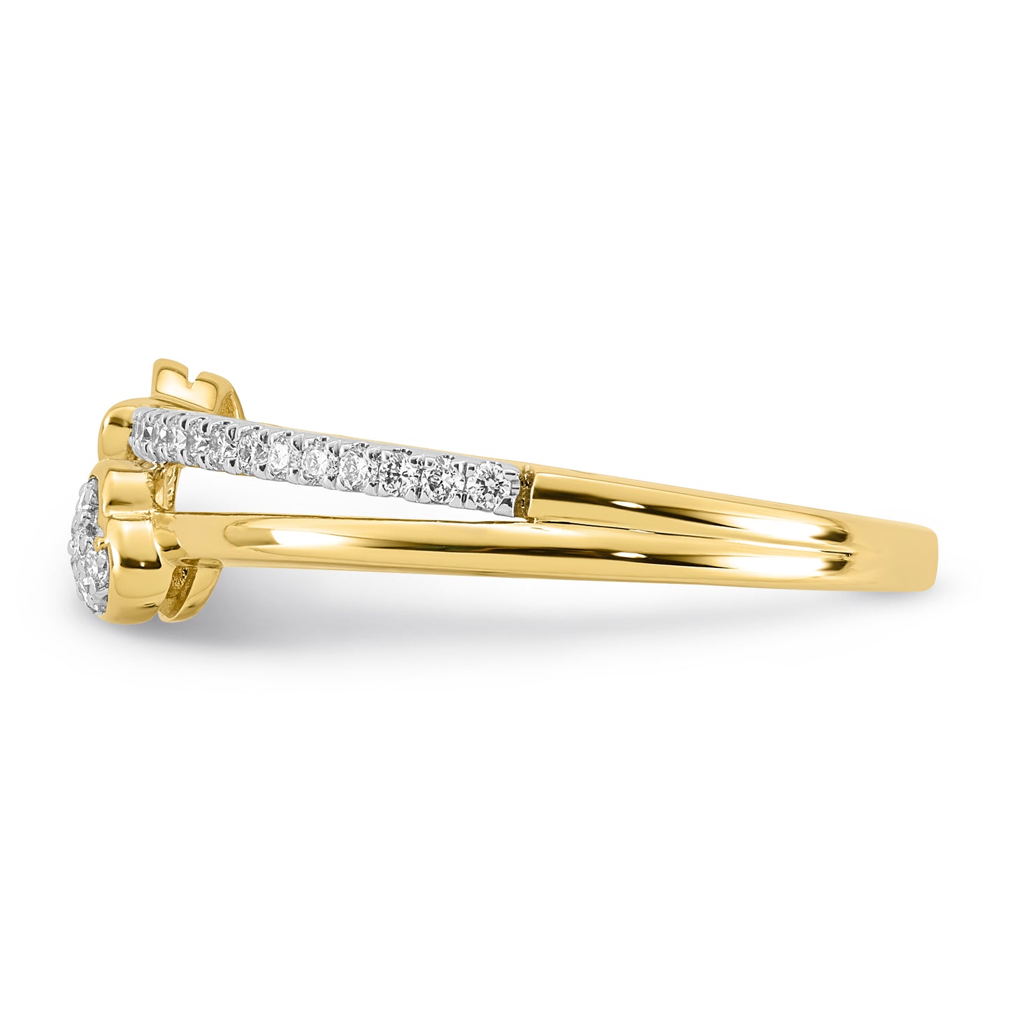 Lab Diamond Heart Ring