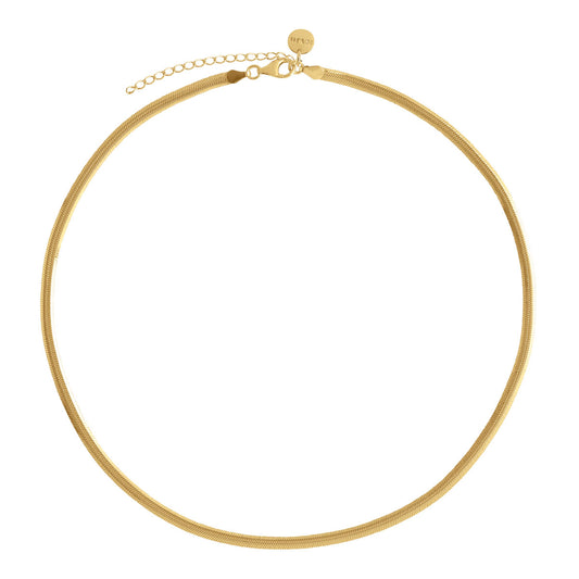 Yellow Thin Celestine Necklace