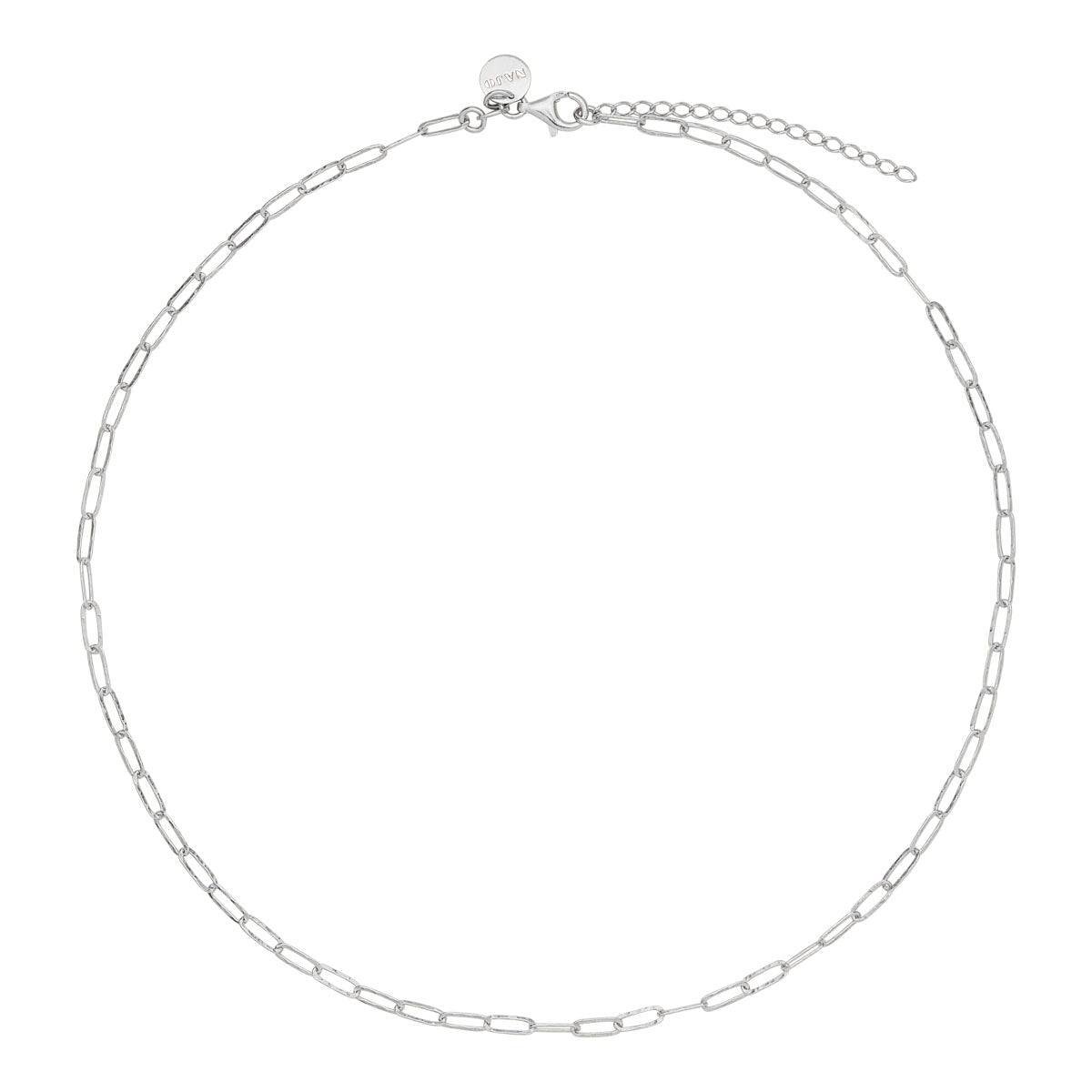 Silver Riviere Necklace