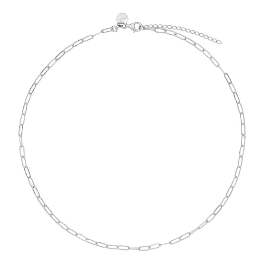 Silver Riviere Necklace