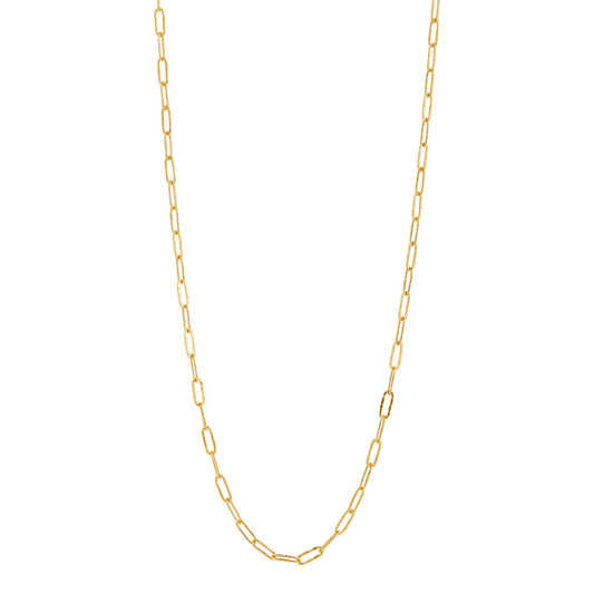 Riviere Necklace Gold Plated - 45cm