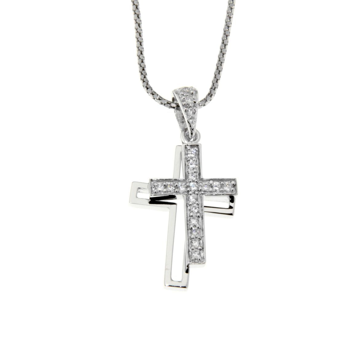 Double Cross Pendant