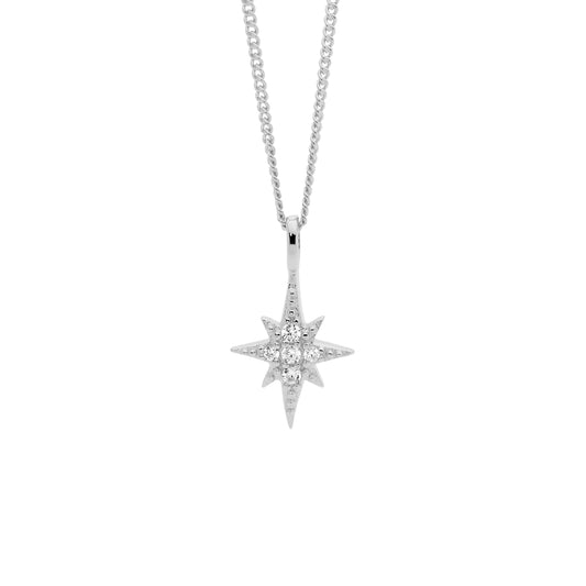 Silver Star Necklace