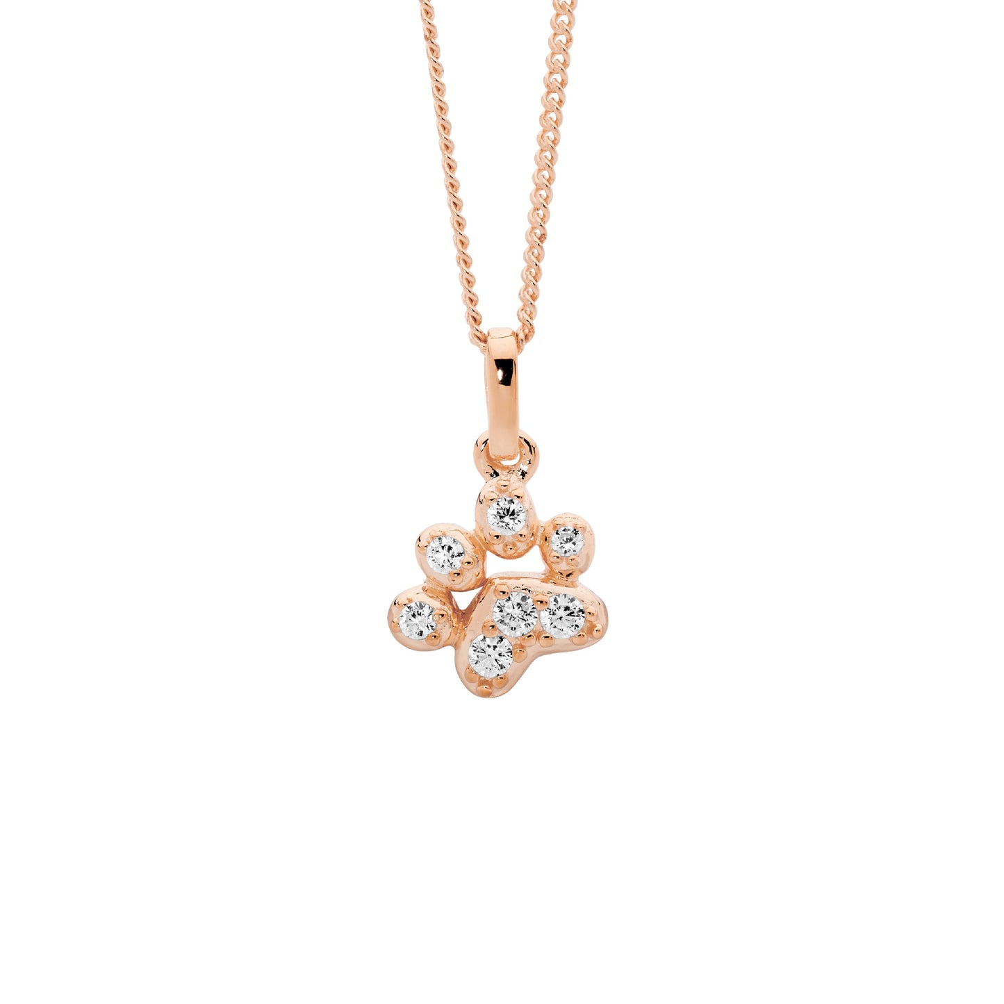 Rose Paw Pendant