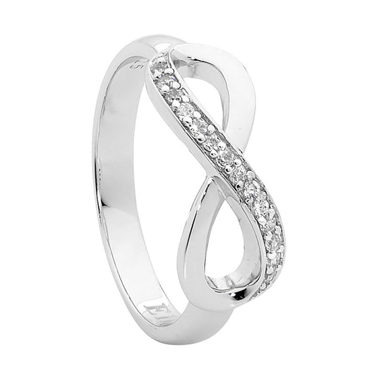 Silver Infinity Ring