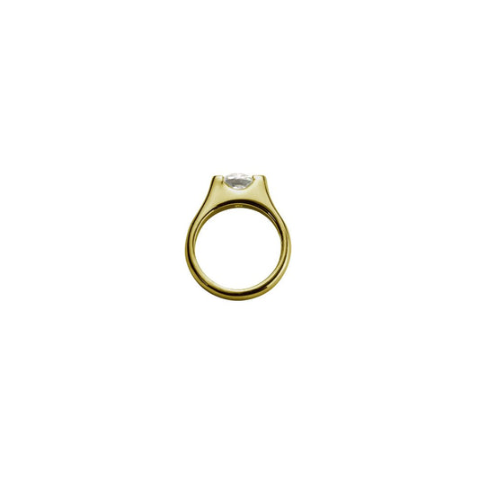 Gold Eternity Ring - Romance