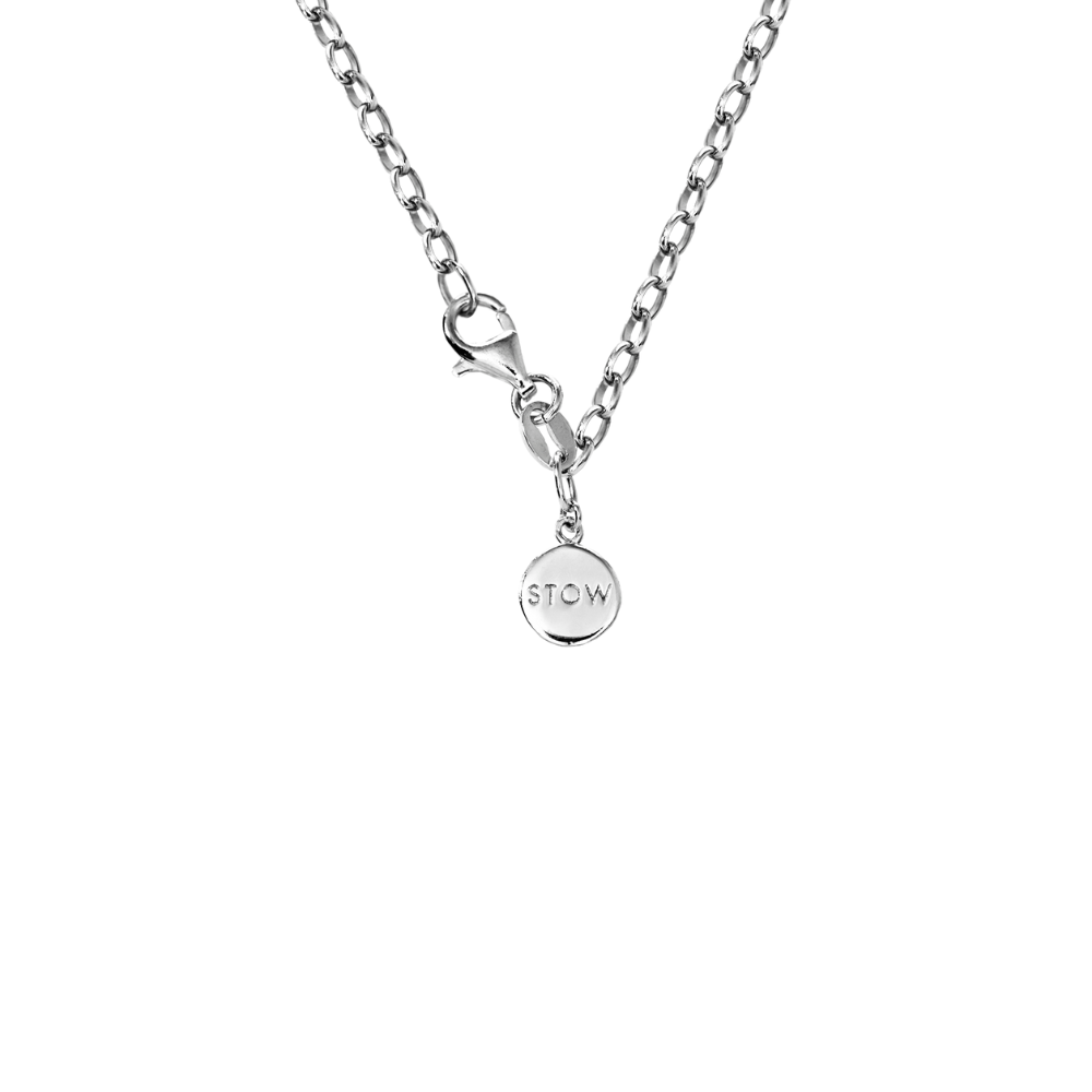 Silver Belcher Chain - 55cm