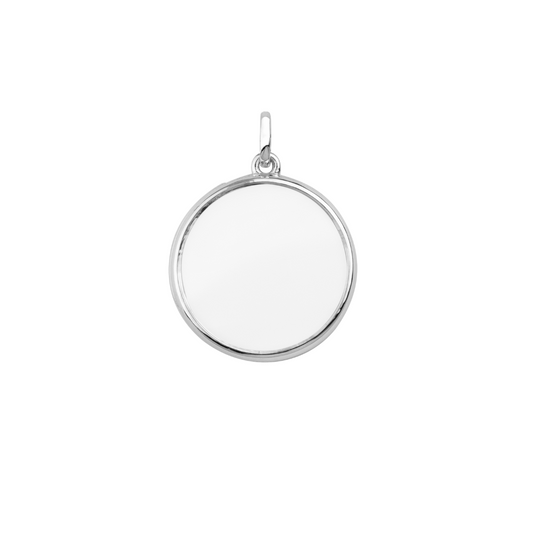 Large Silver Locket
