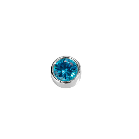 Blue Topaz CZ - Friendship