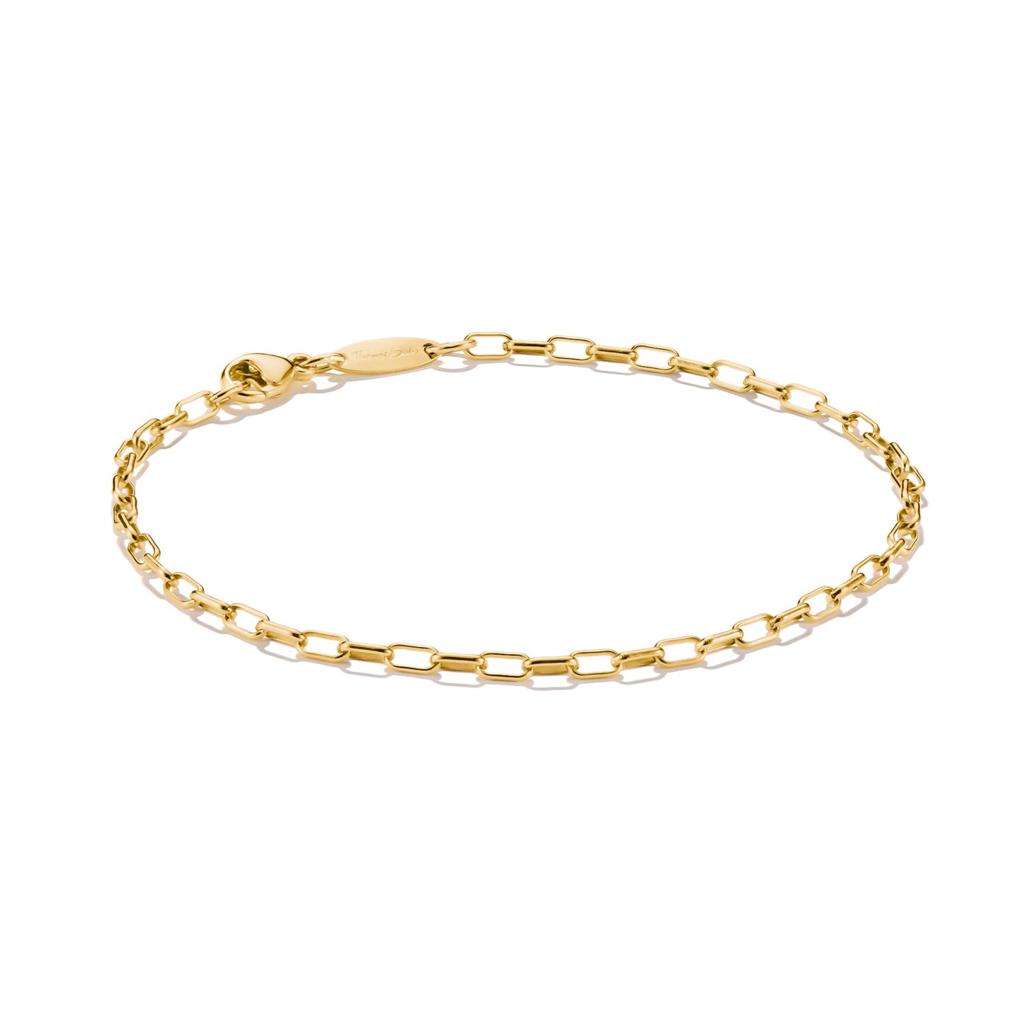Charm Bracelet Paperclip - Gold Plated