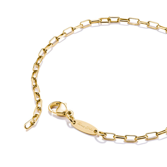 Charm Bracelet Paperclip - Gold Plated