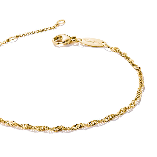 Charm Bracelet Singapore Design - Gold-Plated