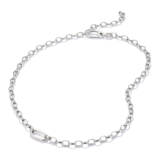Connect Charm Necklace Silver - 50cm