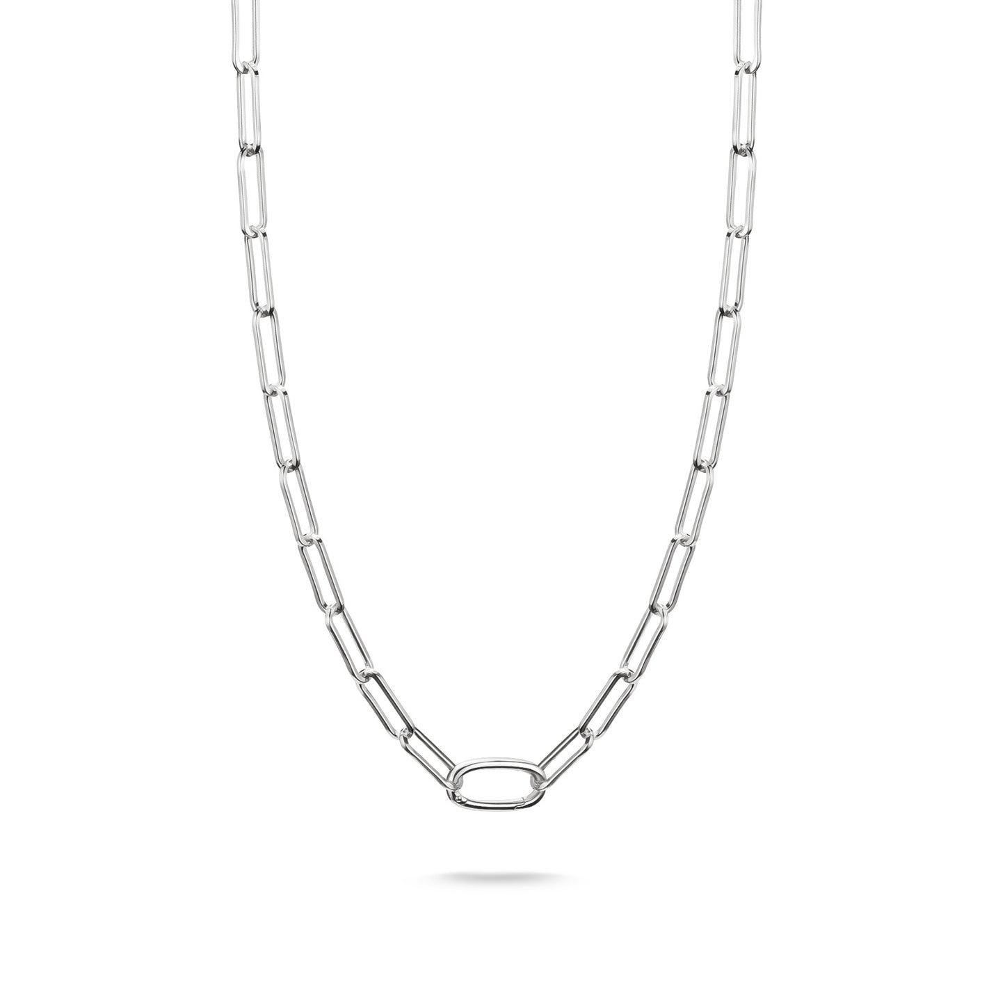 Connect Charm Paperclip Necklace - 50cm