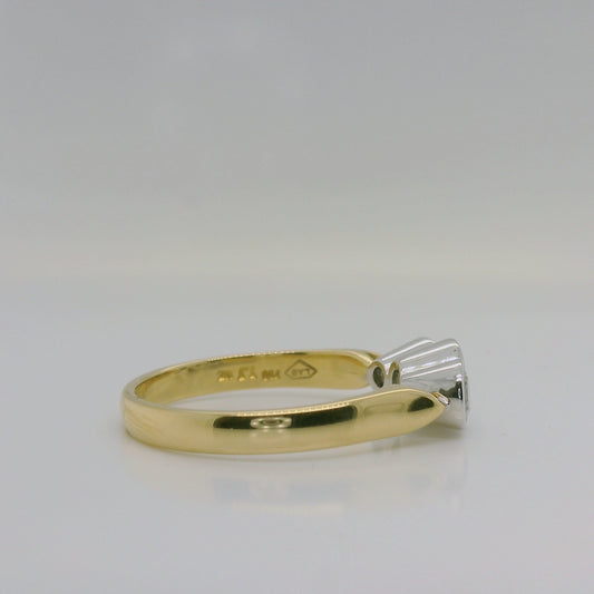 Lab Diamond Three-Stone Ring