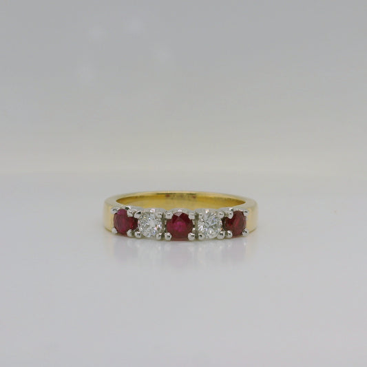 Ruby & Diamond Ring