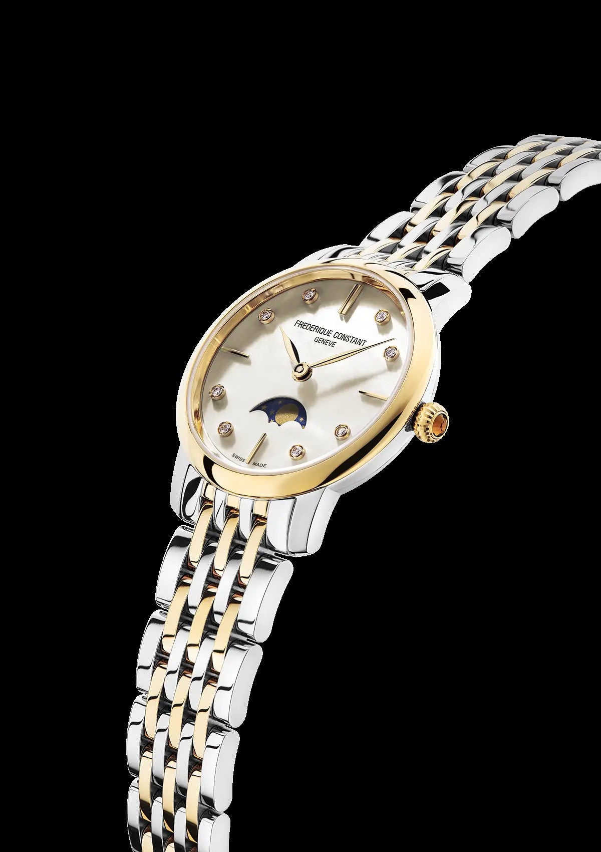 Frederique Constant Classics Slimline Ladies Moonphase Watch
