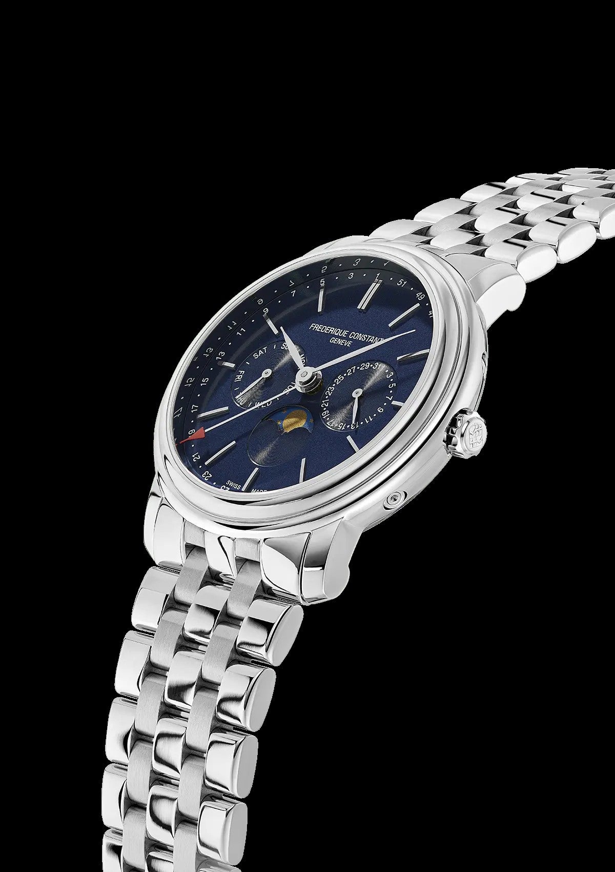 Frederique Constant Classics Index Business Timer Watch