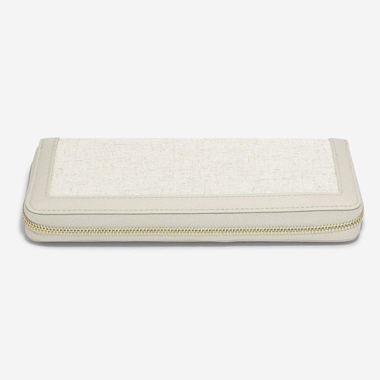 Oatmeal & Linen Jewellery Wallet